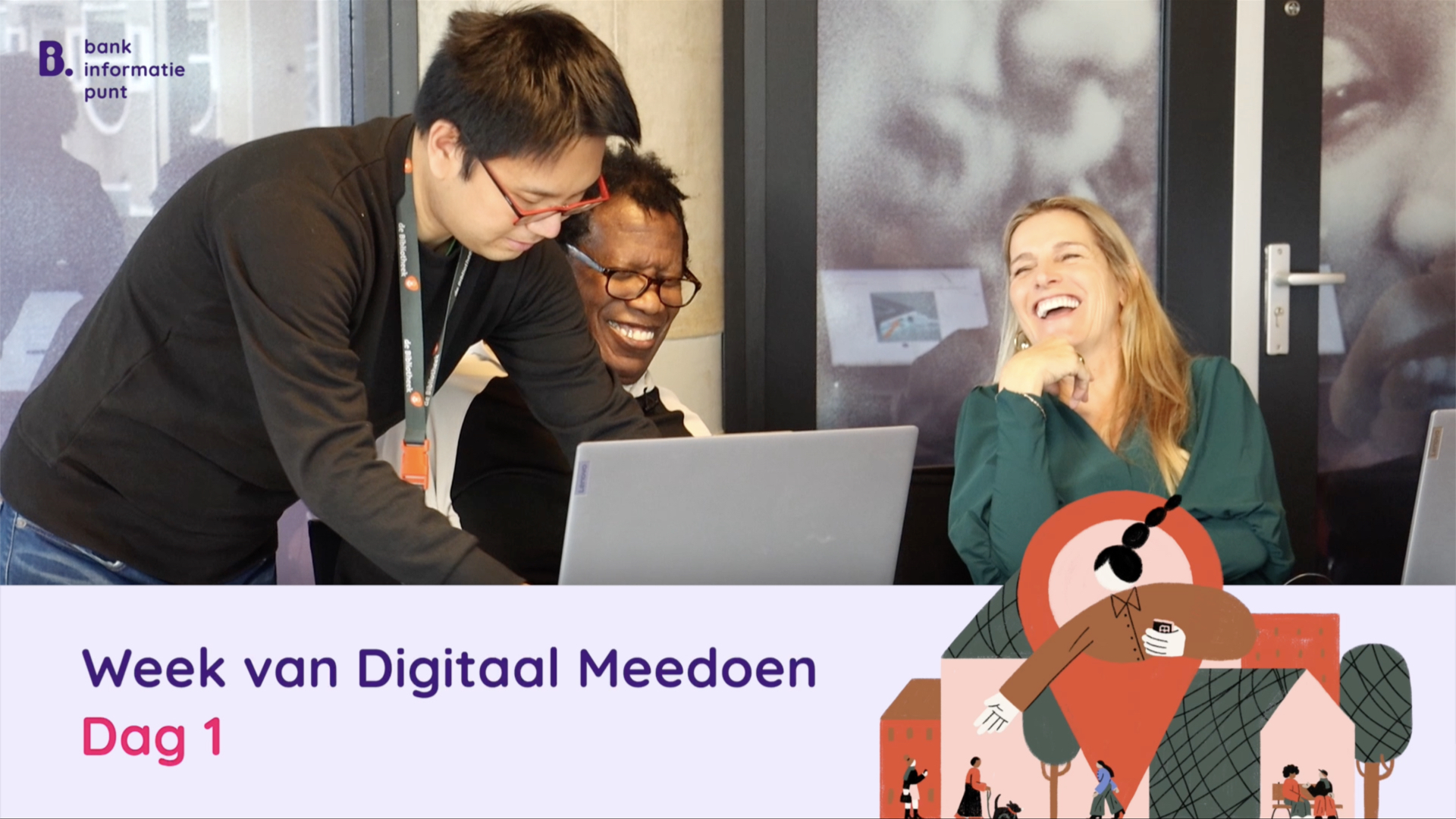 Dag 1 Week van Digitaal Meedoen: Lucille Werner op pad